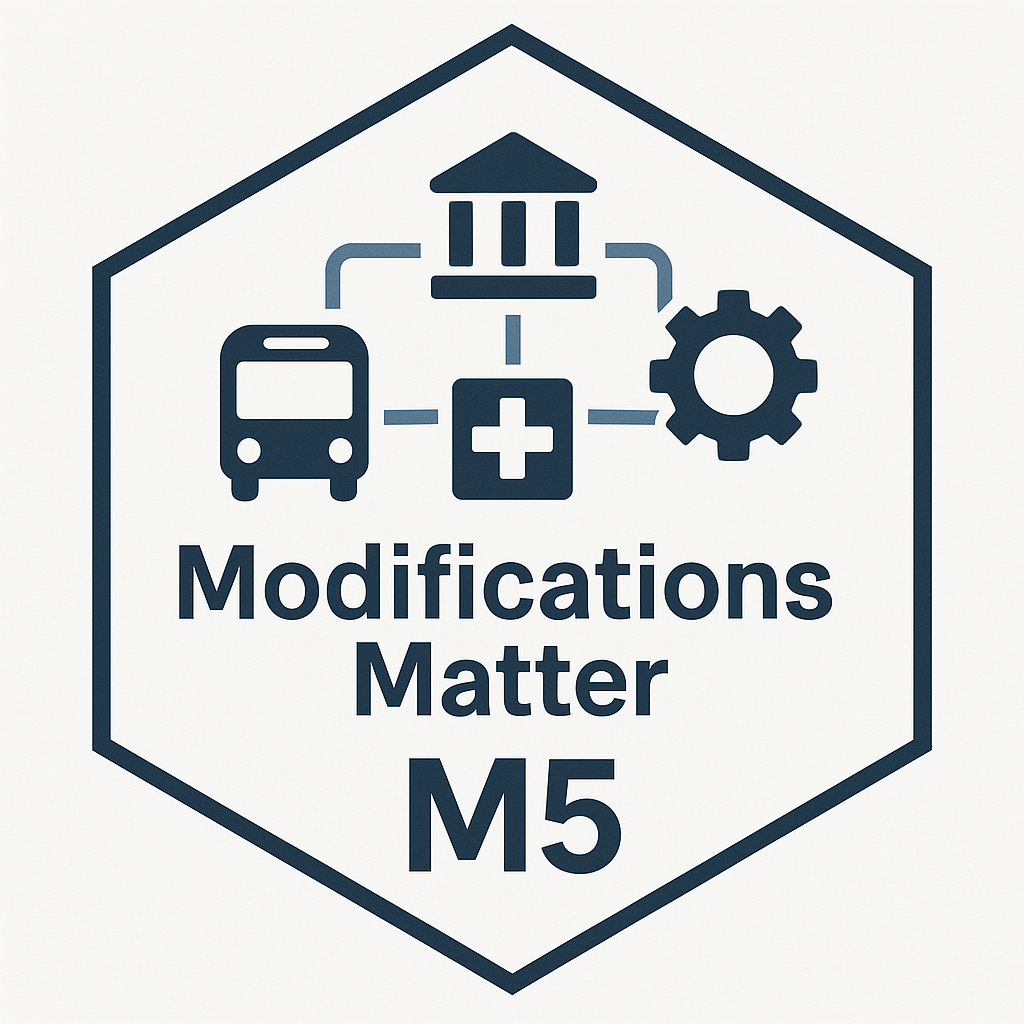 Modifications Matter